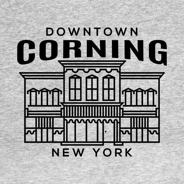 Downtown Corning NY by HalpinDesign